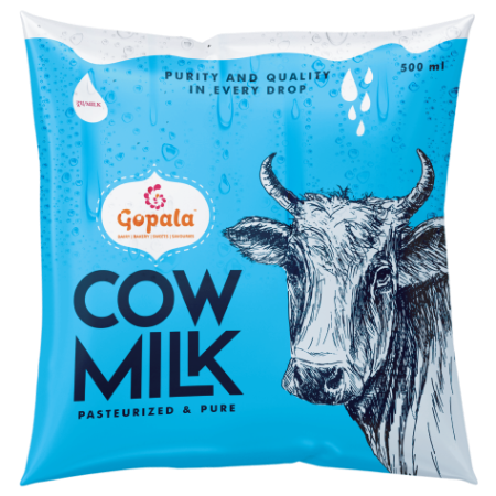 Gopala Cow milk Pouch (500 ml)